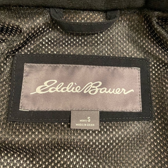 Eddie Bauer, Men's Chopper 2.0 Waterproof Rain / Wind / Ski Jacket, Black, Small - Picture 8 of 12